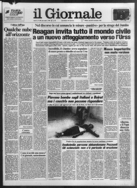 Il giornale : quotidiano del mattino